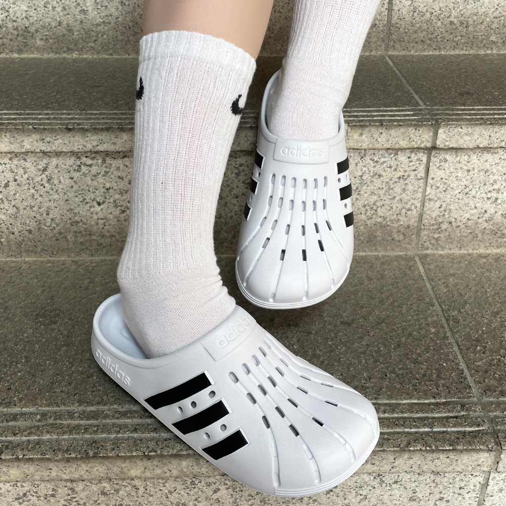 아디다스 슬리퍼 클로그 뮬 아딜렛 아디케인 삼선 쿠션 슬라이드