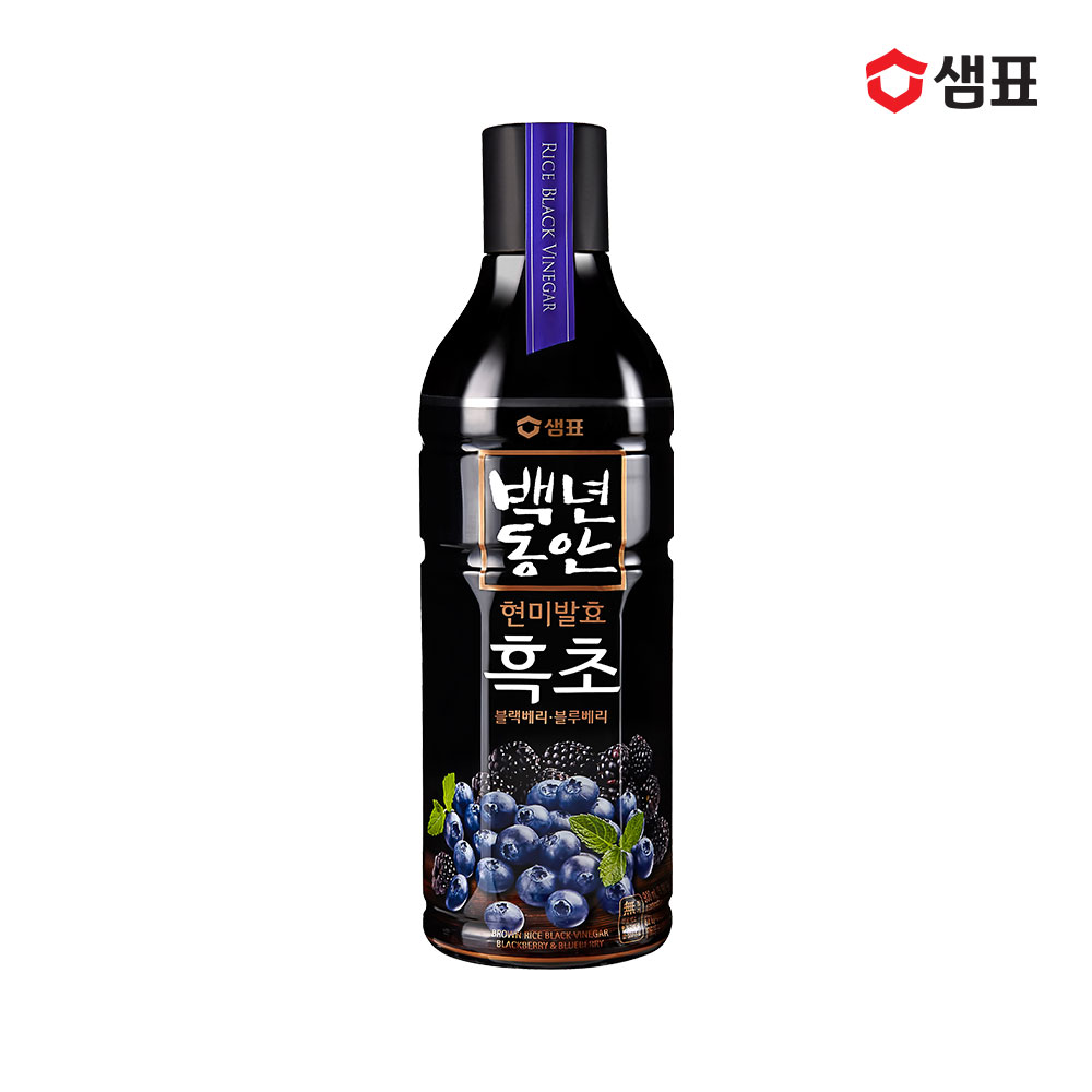 샘표 백년동안 흑초 블랙블루베리 900ml - 상품 이미지