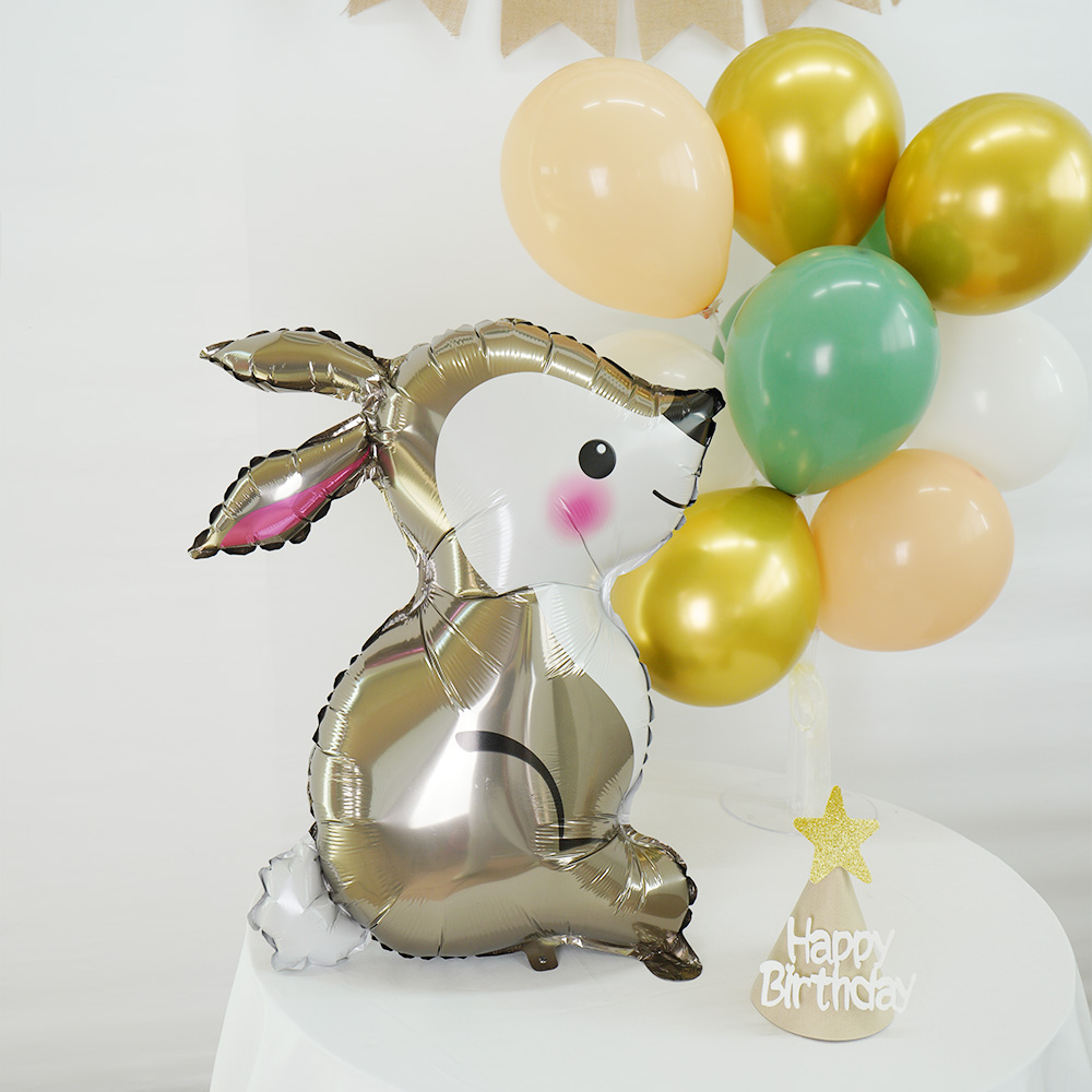 생일 파티용품 축하 풍선세트 토끼 풍선 S9