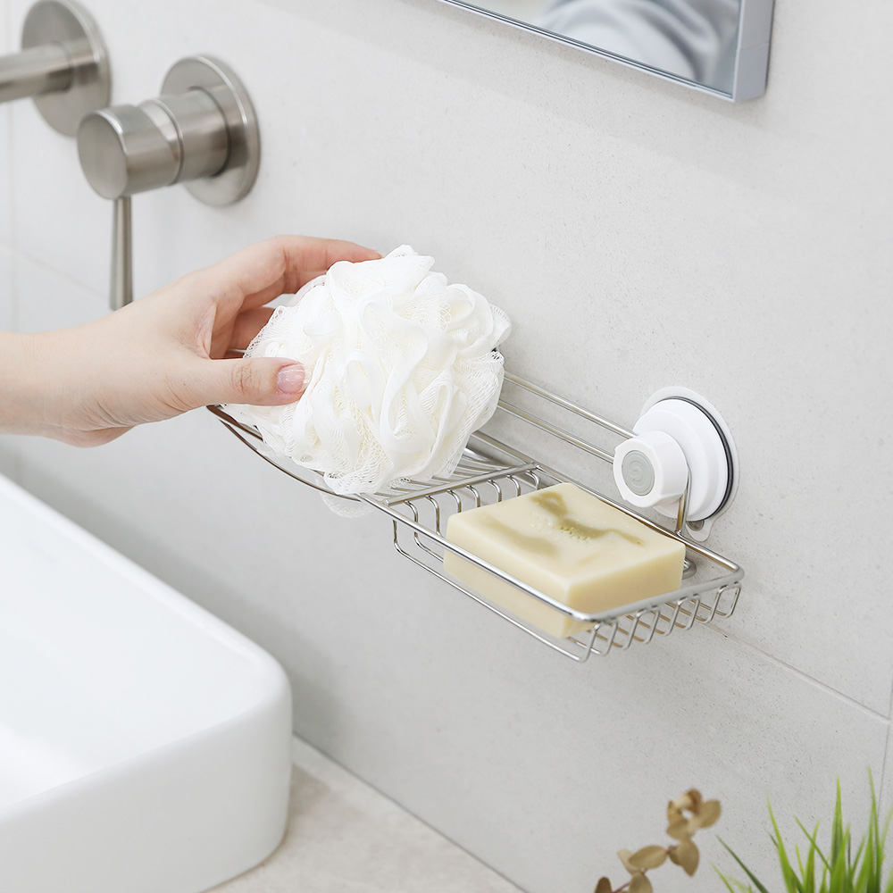 글라스터 2칸 비누 받침대 욕실 비누대 비누 거치대 걸이 홀더