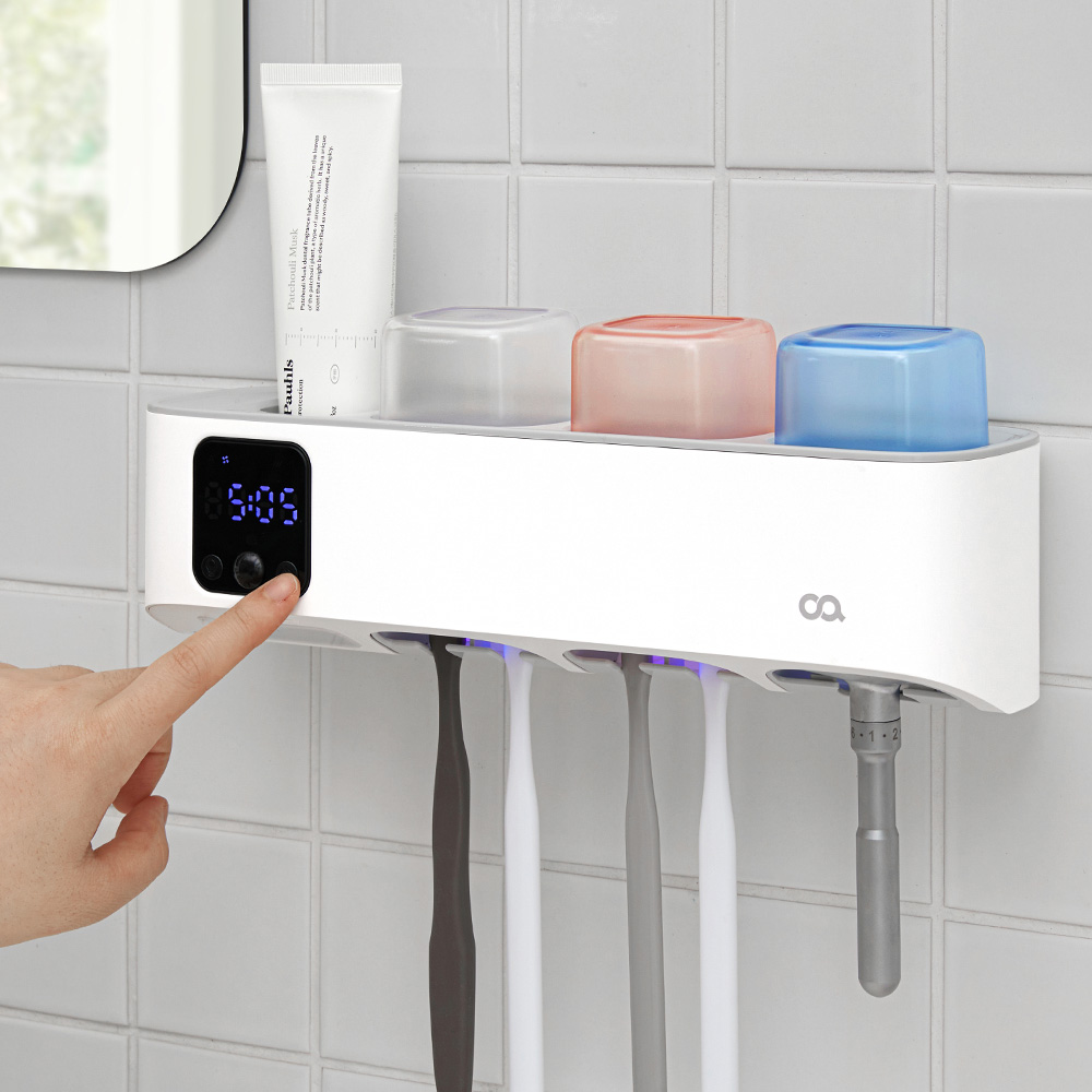 오아 클린이퓨어C 바람건조 고온히팅 무선 UV-C LED 가정용 칫솔살균기 소독기 건조기