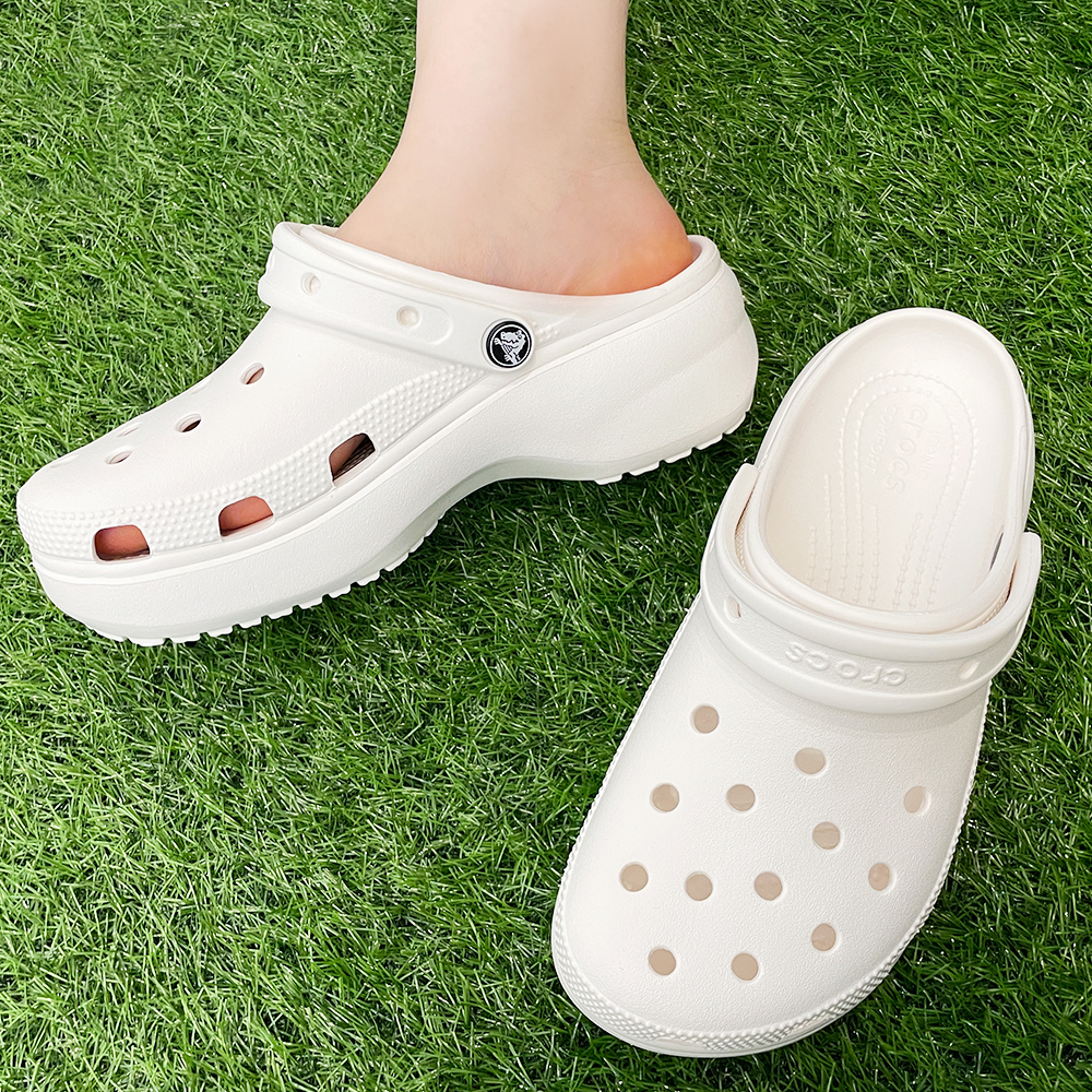 크록스 플랫폼 클래식 바야 베이 클로그 키높이 통굽 샌들 슬리퍼