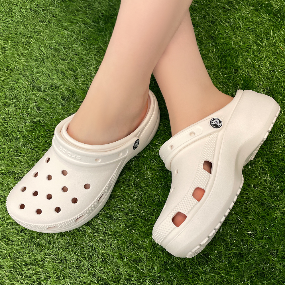 크록스 플랫폼 클래식 바야 베이 클로그 키높이 통굽 샌들 슬리퍼