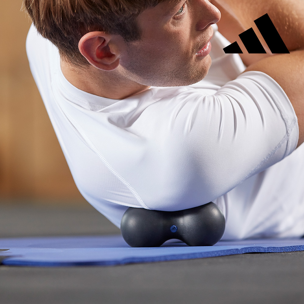 아디다스 더블 마사지볼 요가볼 땅콩볼 라크로스 목 어깨 허리 스트레칭 종아리 허벅지 등