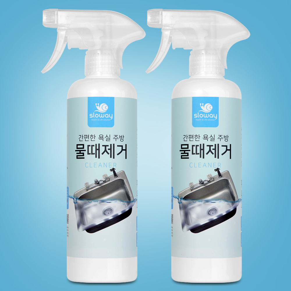 거울물때 샤워부스얼룩 제거제 500ml x 2개 - 상품 이미지