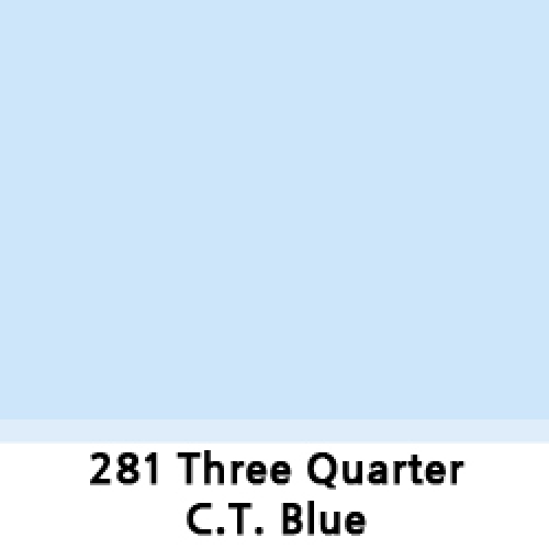 LEEFILTER THREE QUARTER CT BLUE (CTB 3/4)