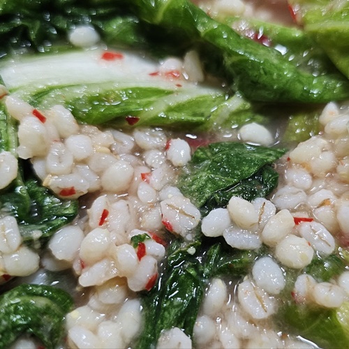 제주 보리김치 2kg 3kg 5kg - 얼갈이와 제주보리의 만남 이미지 2