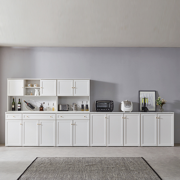 스코나 레이츠 홈카페 800 다용도 주방수납장 렌지대 냉장고장 부엌 틈새장 펜트리장