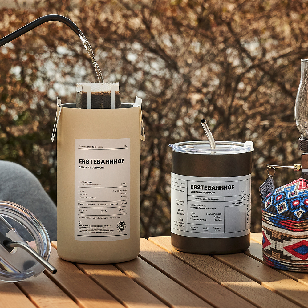 에스테반호프 스텐304  이중 진공 보온 보냉 라이제 텀블러 350ml/600ml 6종