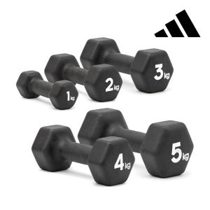 아디다스 육각아령 세트 덤벨 홈트레이닝 근력 운동 기구 용품 1kg, 2... 운동러 솔직 후기 | 실사용 리뷰 - 상품 이미지 2