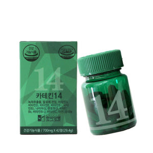한미양행 녹차 추출물 카테킨14 다이어트 영양제 700mg 42정 1박스 맛있게 먹은 솔직 후기 - 상품 이미지 1