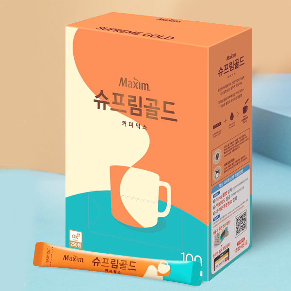 동서 맥심 슈프림골드 커피믹스 100g, 1개 - 상품 이미지