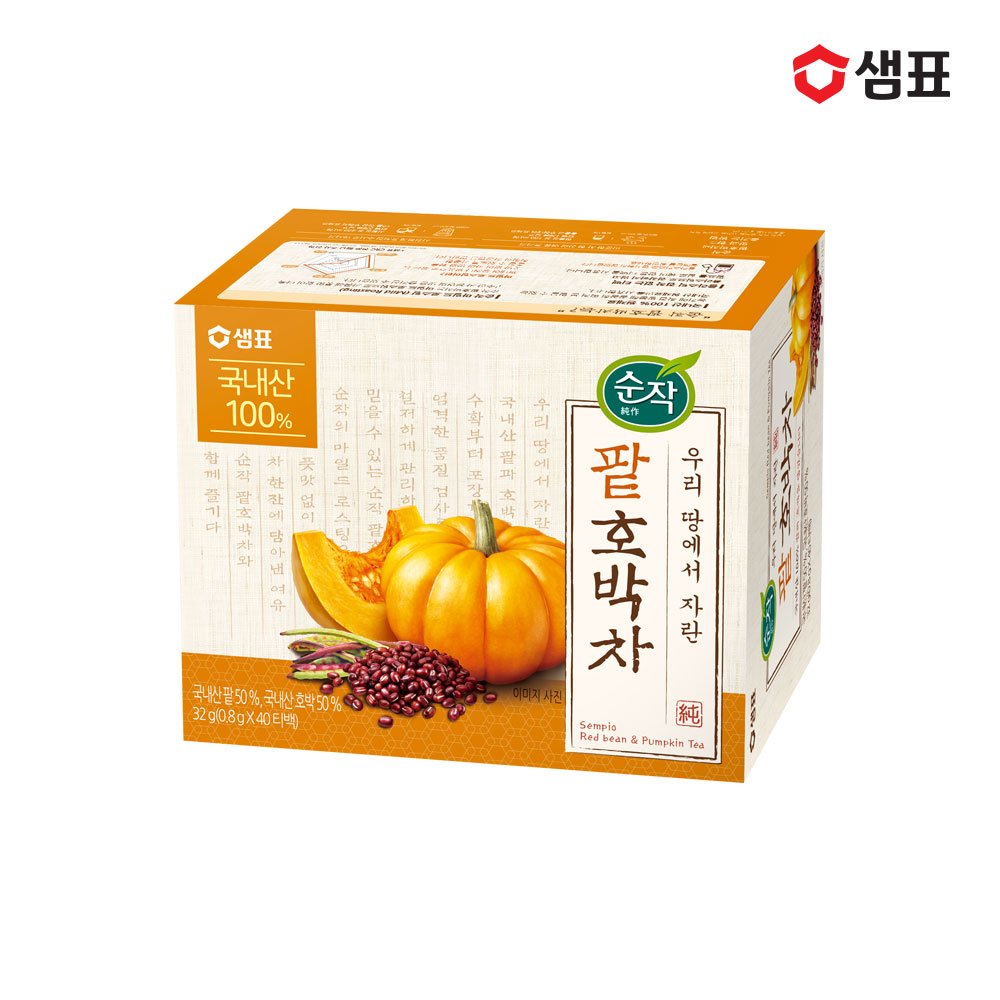 순작 팥호박차 티백 40T - 상품 이미지