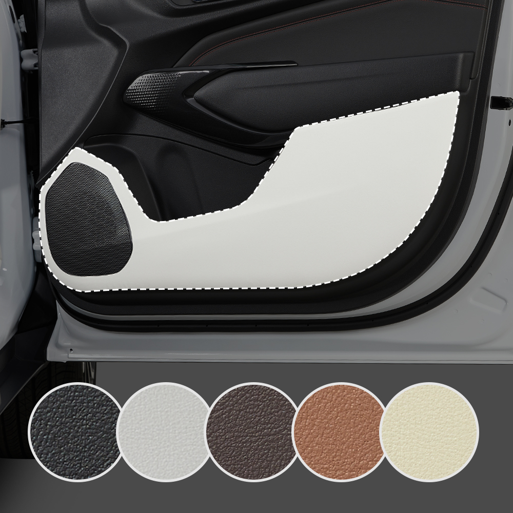 메이튼 트랙스 크로스오버 용품 도어커버 순정 컬러 가죽 SC - 상세 이미지 2