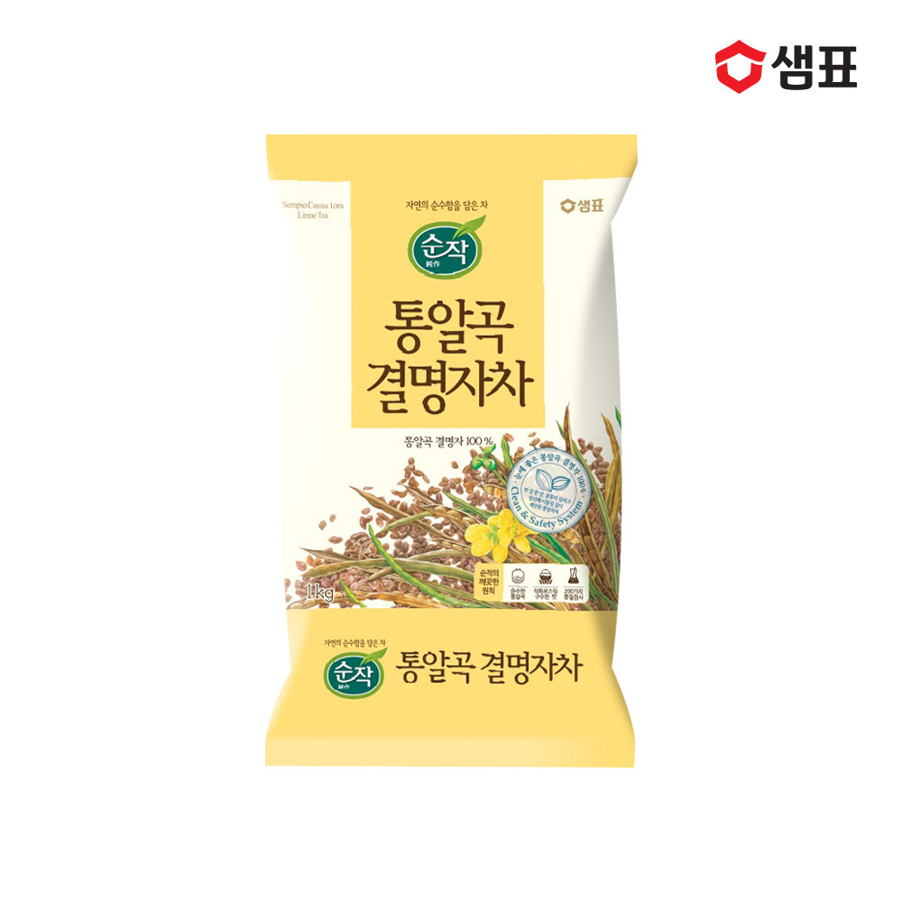 순작 통알곡 결명자차 1kg - 상품 이미지