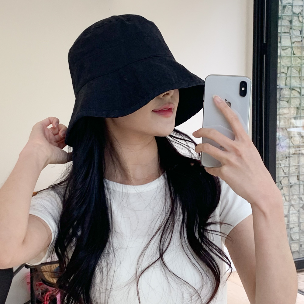 [핏예쁨] 모어 파스텔 버킷햇 가을 여름 무지 벙거지 모자 6color 상세 이미지 42