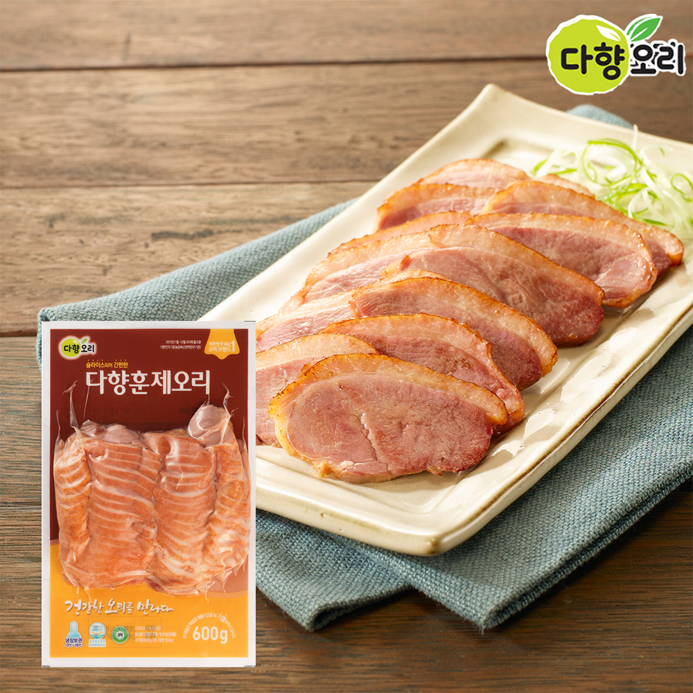 다향 오리 훈제 슬라이스 오리고기 600g - 상세 이미지 3