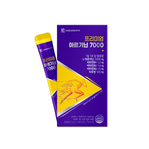 프리미엄 아르기닌 7000 22g x 15포 제품 이미지