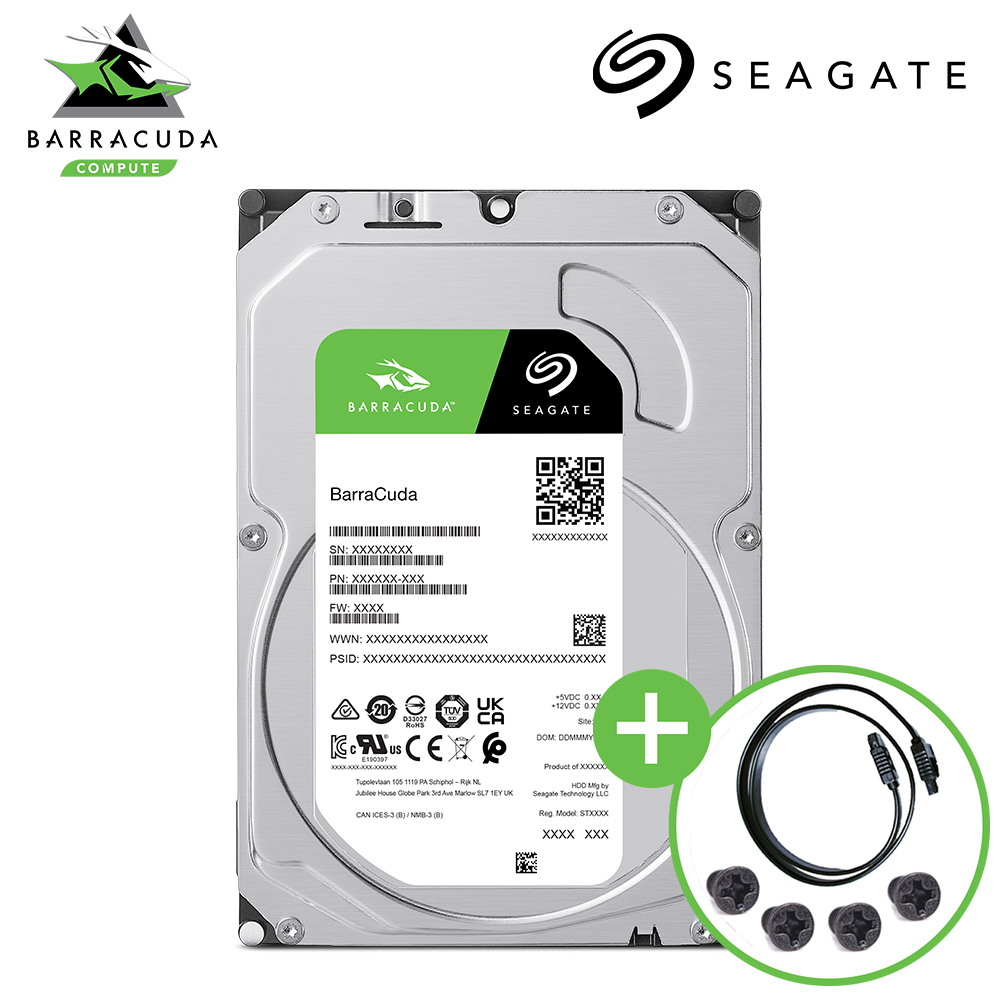 씨게이트 바라쿠다 4TB 하드디스크 HDD 데스크탑용 4테라 N도착