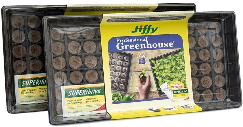 Jiffy 돔 트레이와 습도 돔