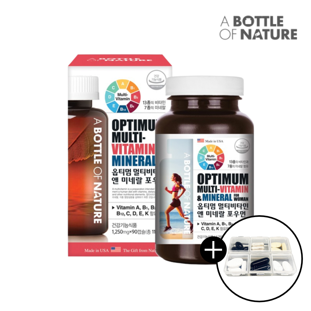 아이오딘멀티비타민 여자비타민 중년 여성 종합영양제 비타민앤미네랄 90캡슐