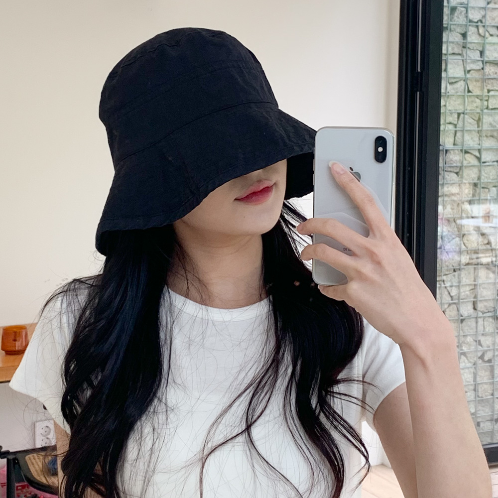 [핏예쁨] 모어 파스텔 버킷햇 가을 여름 무지 벙거지 모자 6color 상세 이미지 39