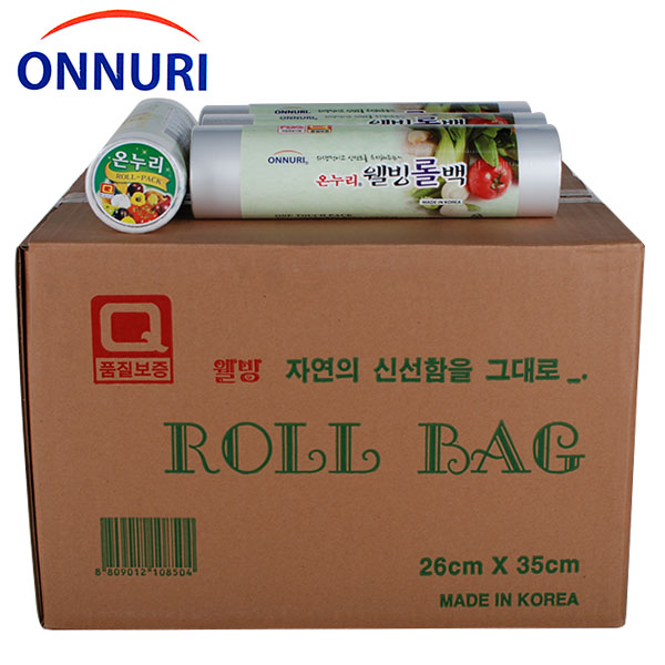 온누리 웰빙롤팩 미니롤팩 케이스롤팩 위생백 위생팩 비닐백 비닐봉투 : 단골세상