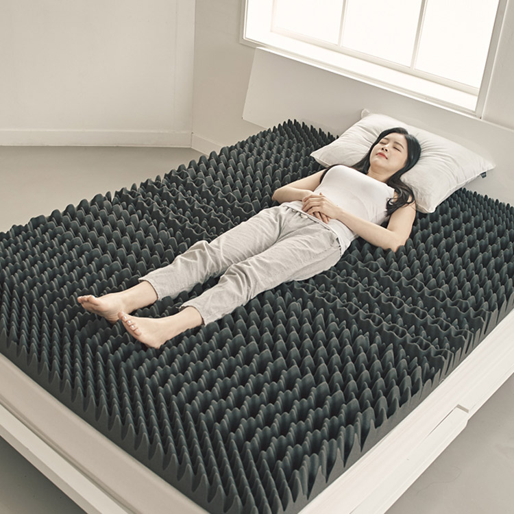 잠스쿨 떡실신 매트리스 접이식 침대 바닥 3단 수면매트 8cm MS