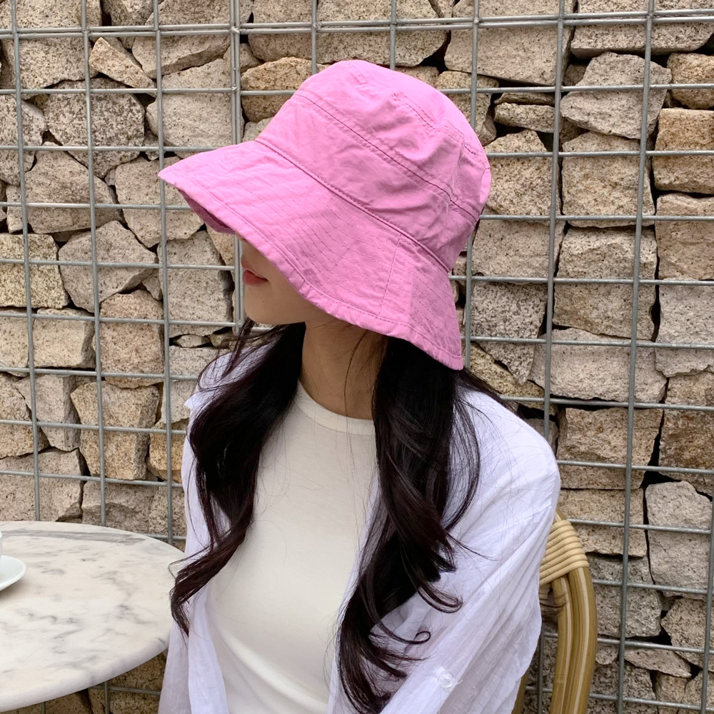 [핏예쁨] 모어 파스텔 버킷햇 가을 여름 무지 벙거지 모자 6color 상세 이미지 36