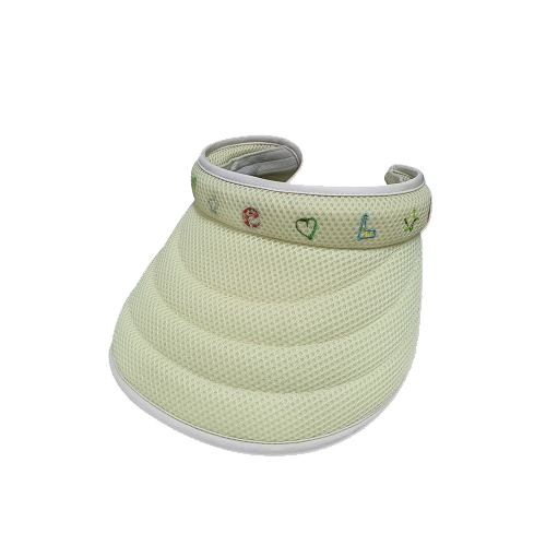 브렌스 에어메쉬 롤 바이저 여성 햇빛차단 골프 등산 썬캡 모자