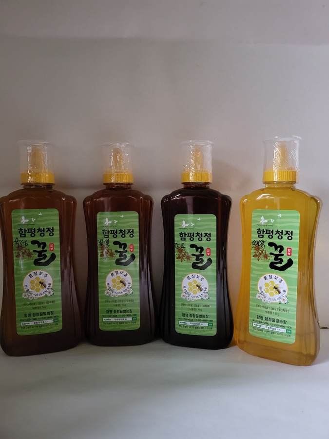 함평청정 자연산 숙성꿀 완숙꿀 완전숙성 벌꿀 튜병 1kg 이미지 3