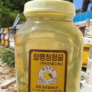 함평청정 벌꿀 자연산 아카시아꿀 유리병 2.4kg 맛있게 먹은 솔직 후기 - 상품 이미지 4