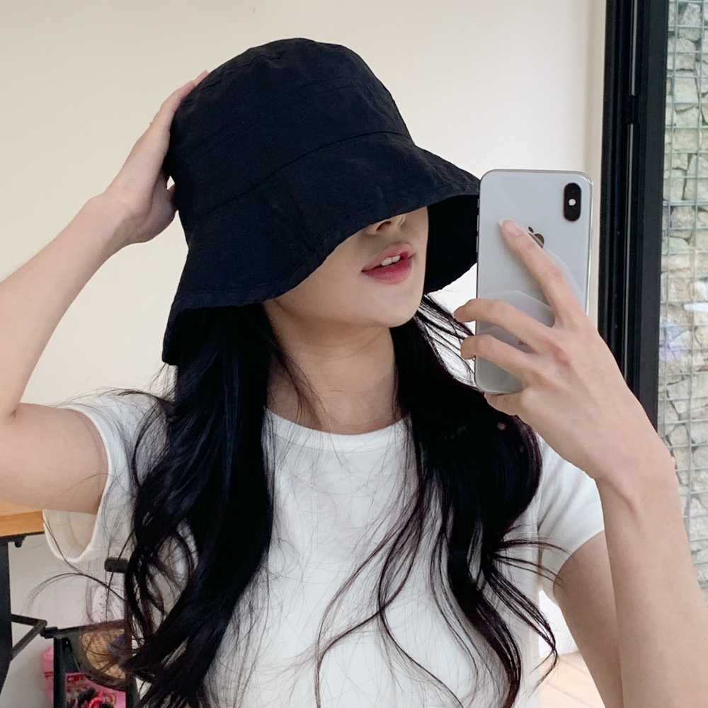 [핏예쁨] 모어 파스텔 버킷햇 가을 여름 무지 벙거지 모자 6color 상세 이미지 41
