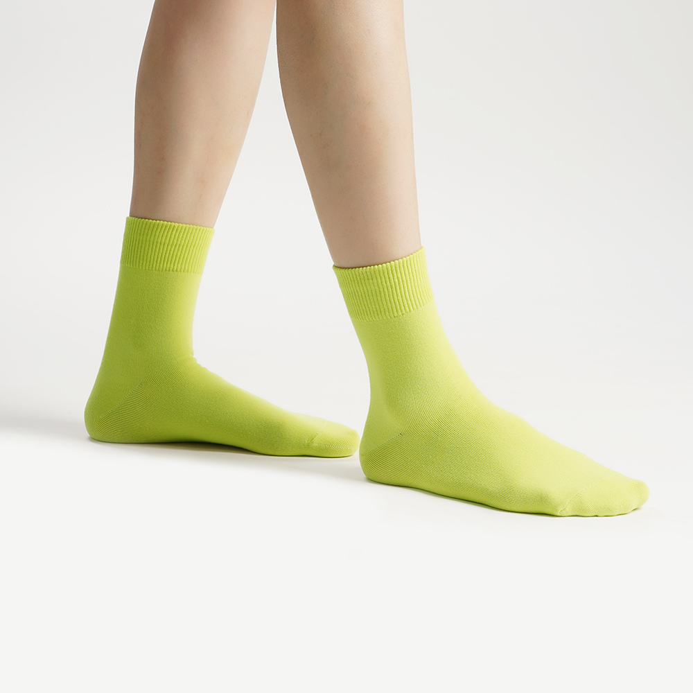 삭피엔스 여자 중목 컬러가 예쁜 베이직 무지 양말 8켤레 세트 N배송