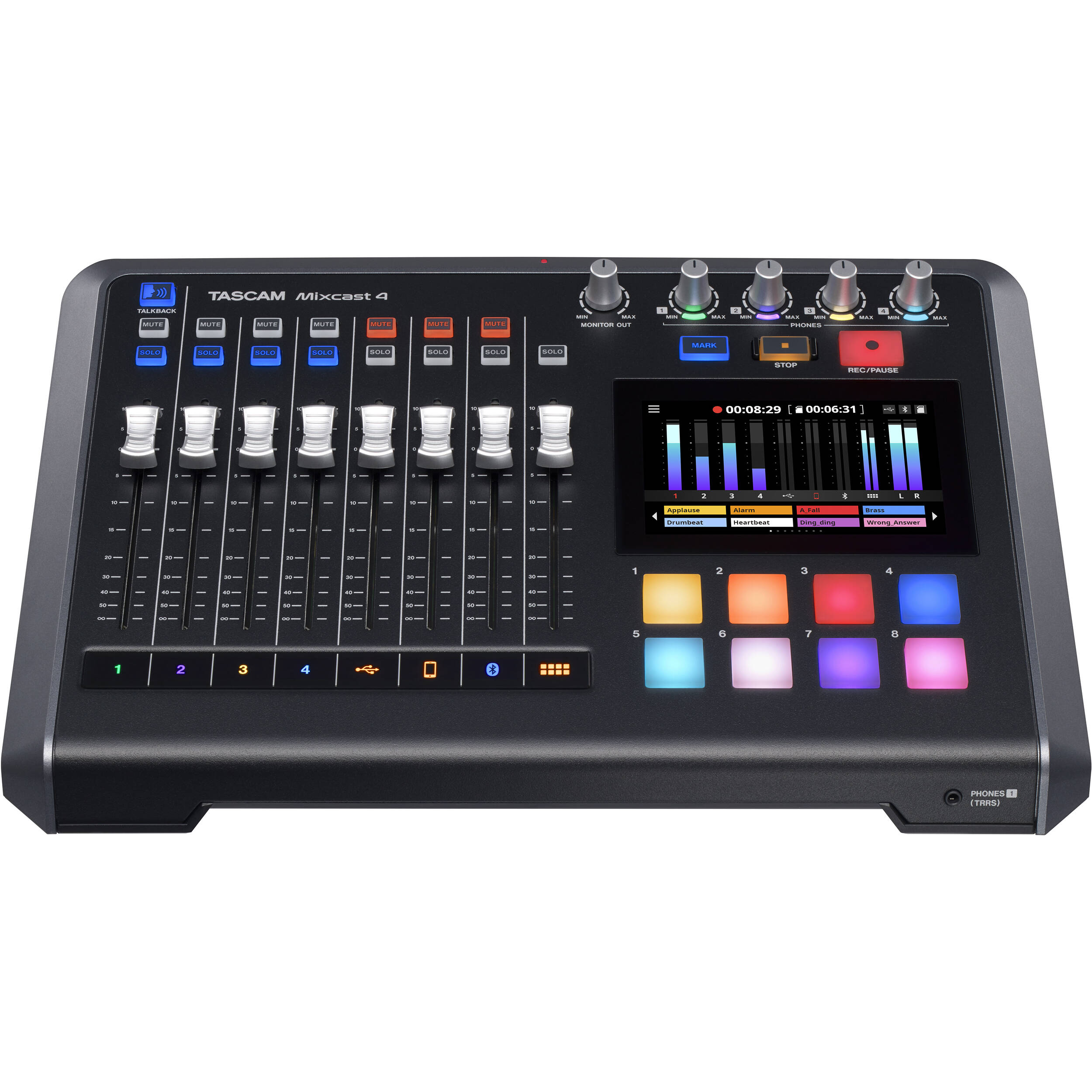 TASCAM Mixcast4 타스캠 믹스캐스트4 방송용 오디오 믹서 인터페이스 - 상세 이미지 5