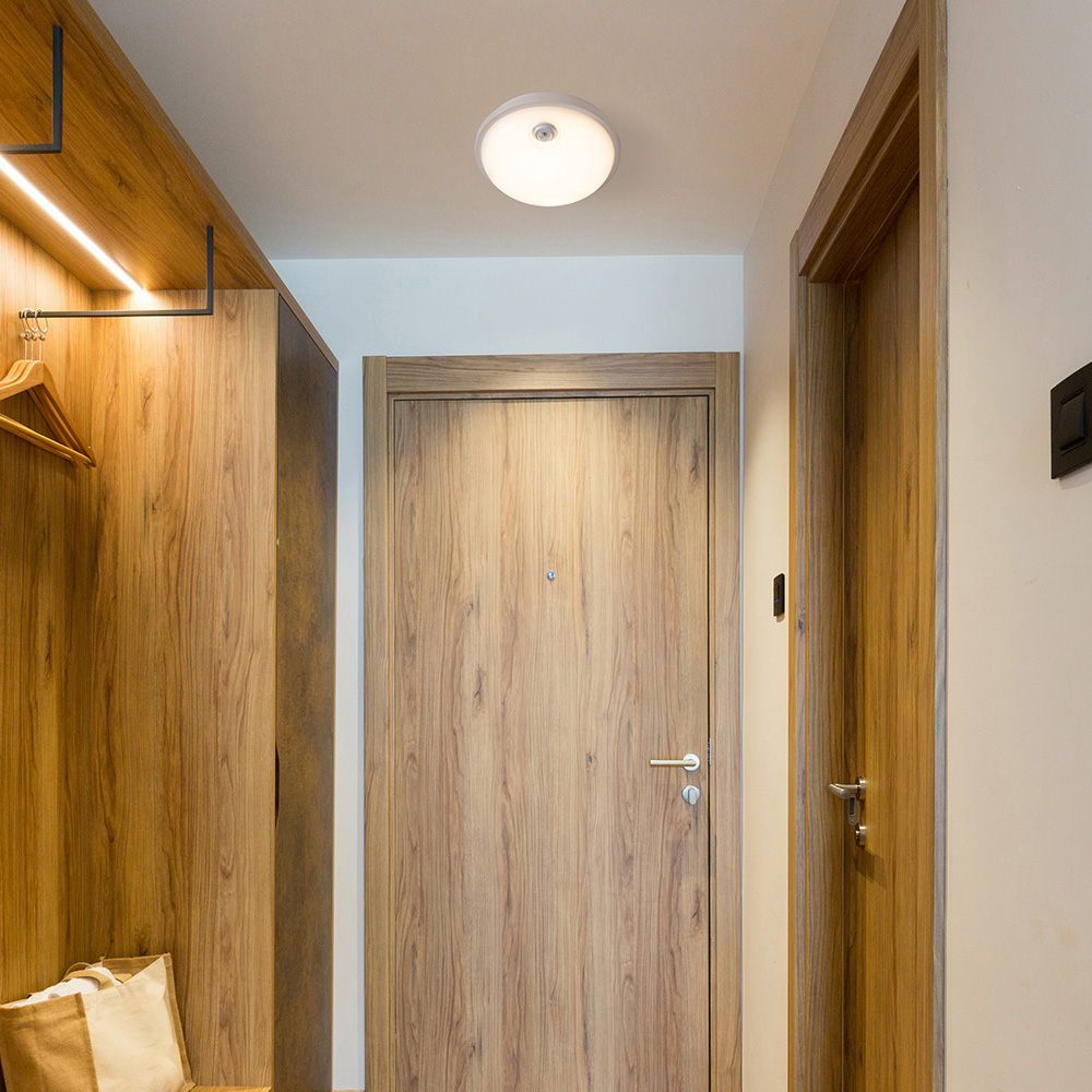 LED 센서등 현관센서등 벌크헤드 20W(원형) 계단 복도조명 - 상세 이미지 3
