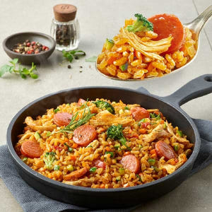 [N배송]애슐리 볶음밥 12인분(케이준4+버터 와규4+랍스터4) 외 6종... 맛있게 먹은 솔직 후기 - 상품 이미지 4