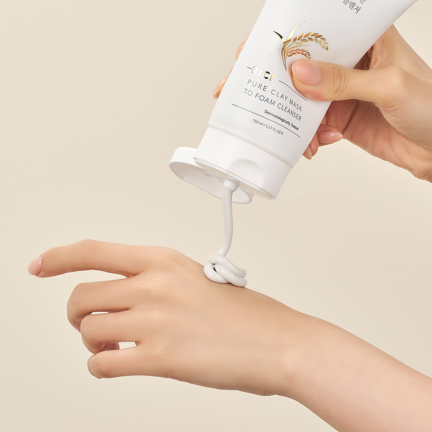 땡큐파머 강화 교동쌀 맑음 팩 폼 클렌저 150ml 이미지 2