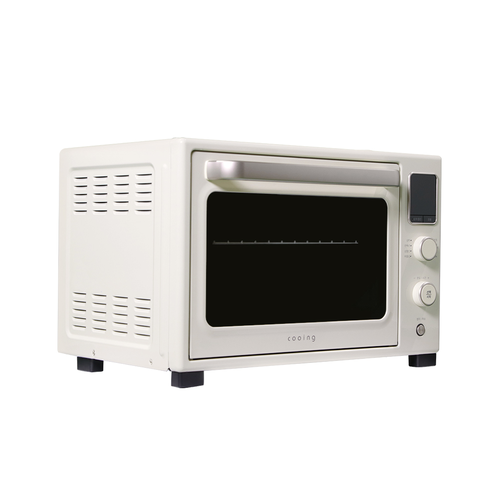 쿠잉 컨벡션스팀오븐 CON-S32 미니오븐기 가정용 에어프라이어 제과제빵 크림