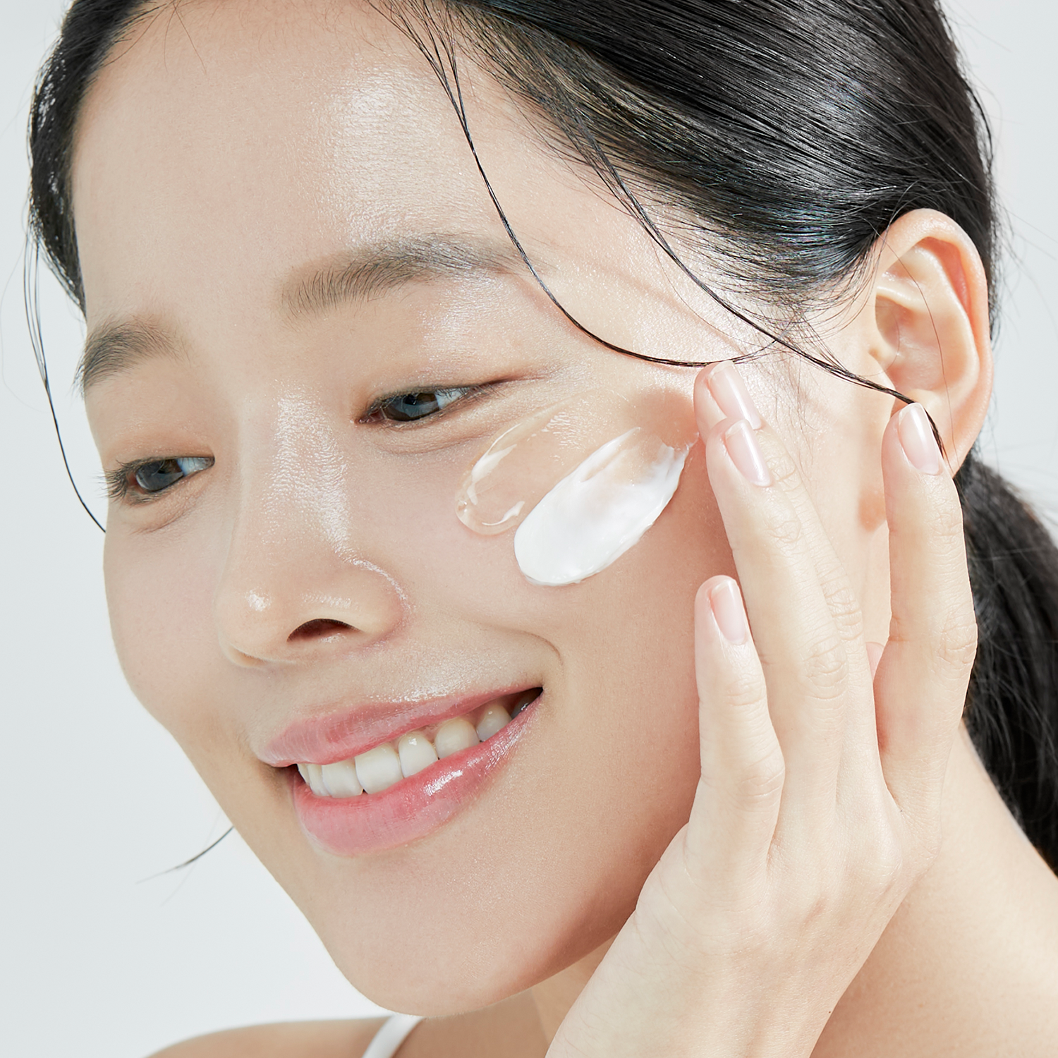땡큐파머 강화 교동쌀 맑음 젤 안에 크림 80ml / 대용량 듀얼 크림 탄력 영양 수분 크림 - 상세 이미지 3