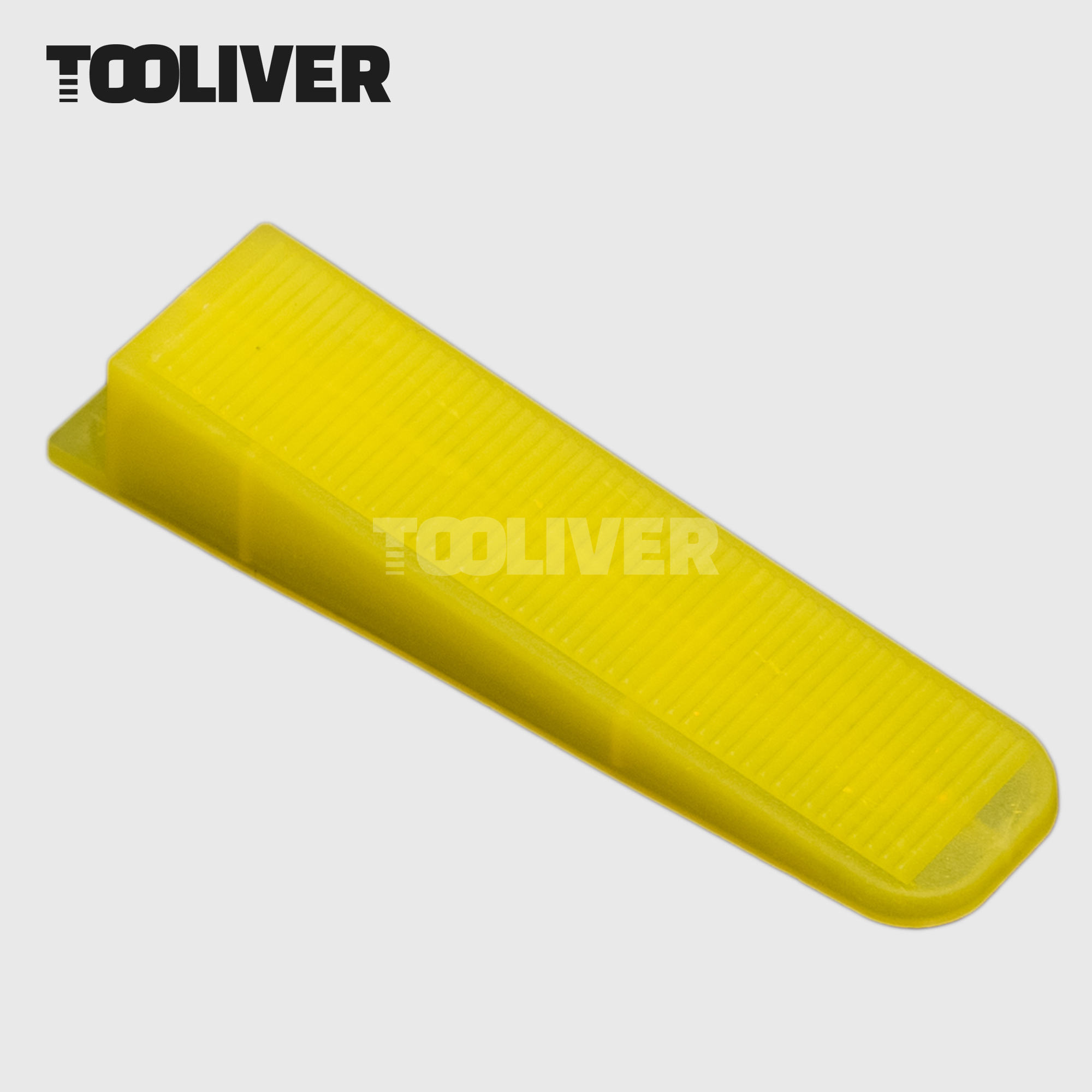 신용 평탄클립 쐐기 국산 고급형 대 노랑쐐기 100개 제품 이미지