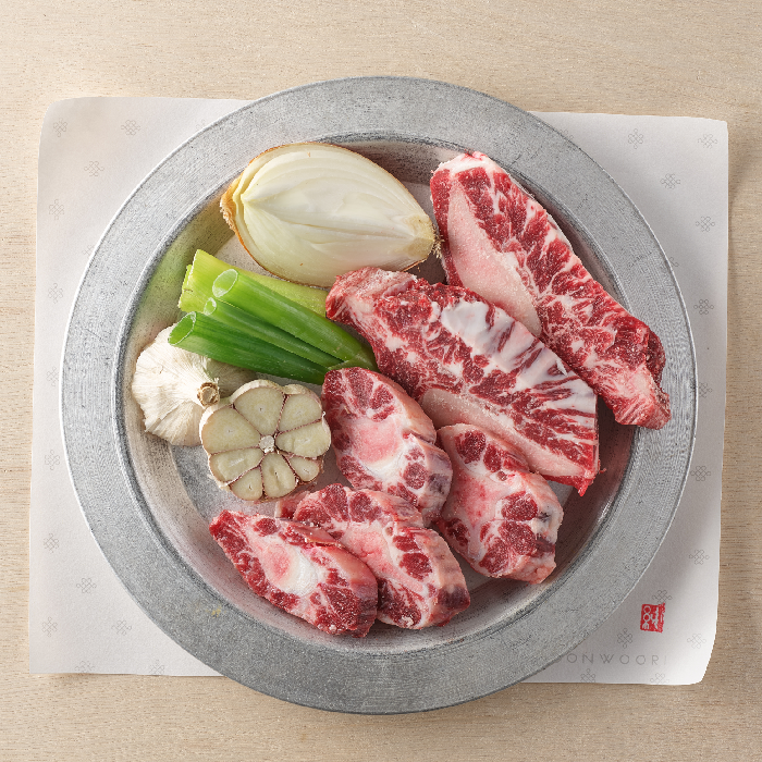 순우리한우 무항생제 소꼬리 알꼬리 찜 수육 1kg - 상세 이미지 2