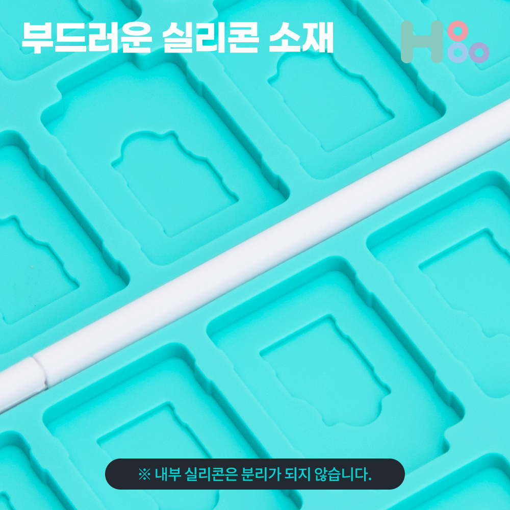 닌텐도 스위치 OLED케이스 게임칩 카트리지 보관함 커버 젤다24칸 - 상세 이미지 4