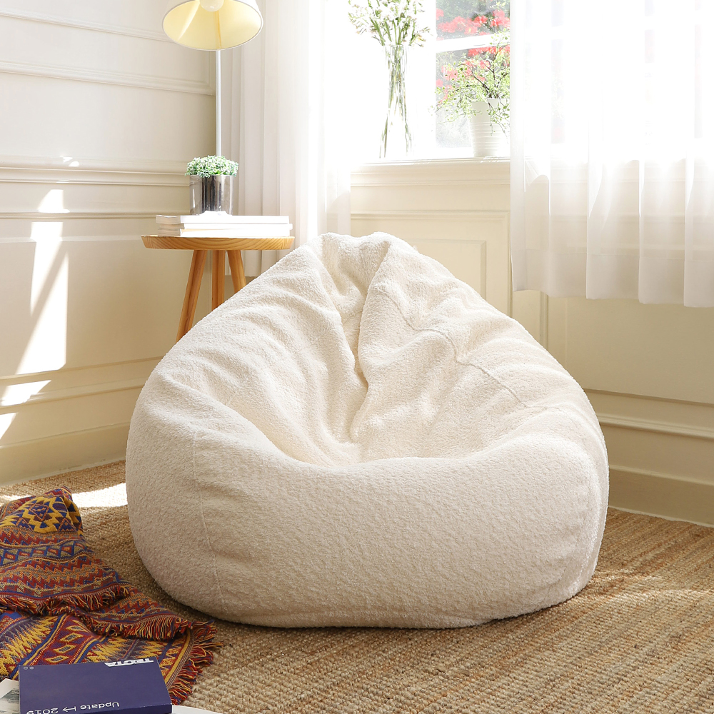 빈즈 부클레 패브릭 인테리어 1인용 빈백 소파 쿠션 의자 CL482