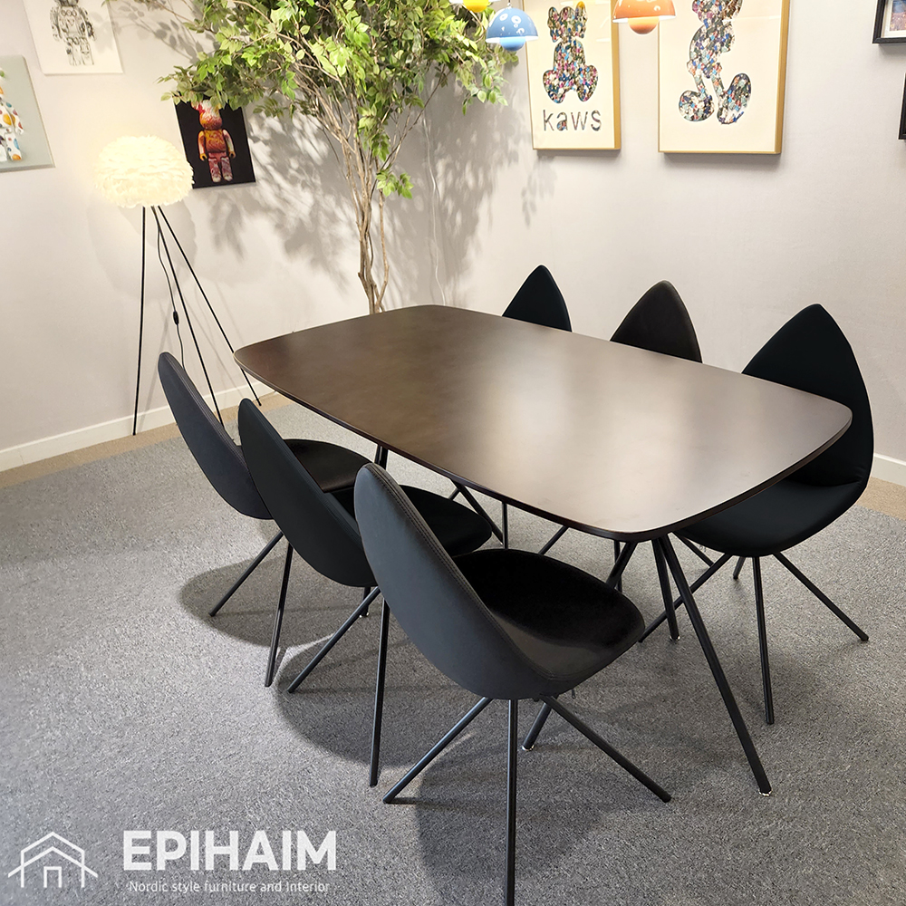 북유럽 오타와식탁 식탁 4인용 6인용 거실 테이블 북미산 원목사용