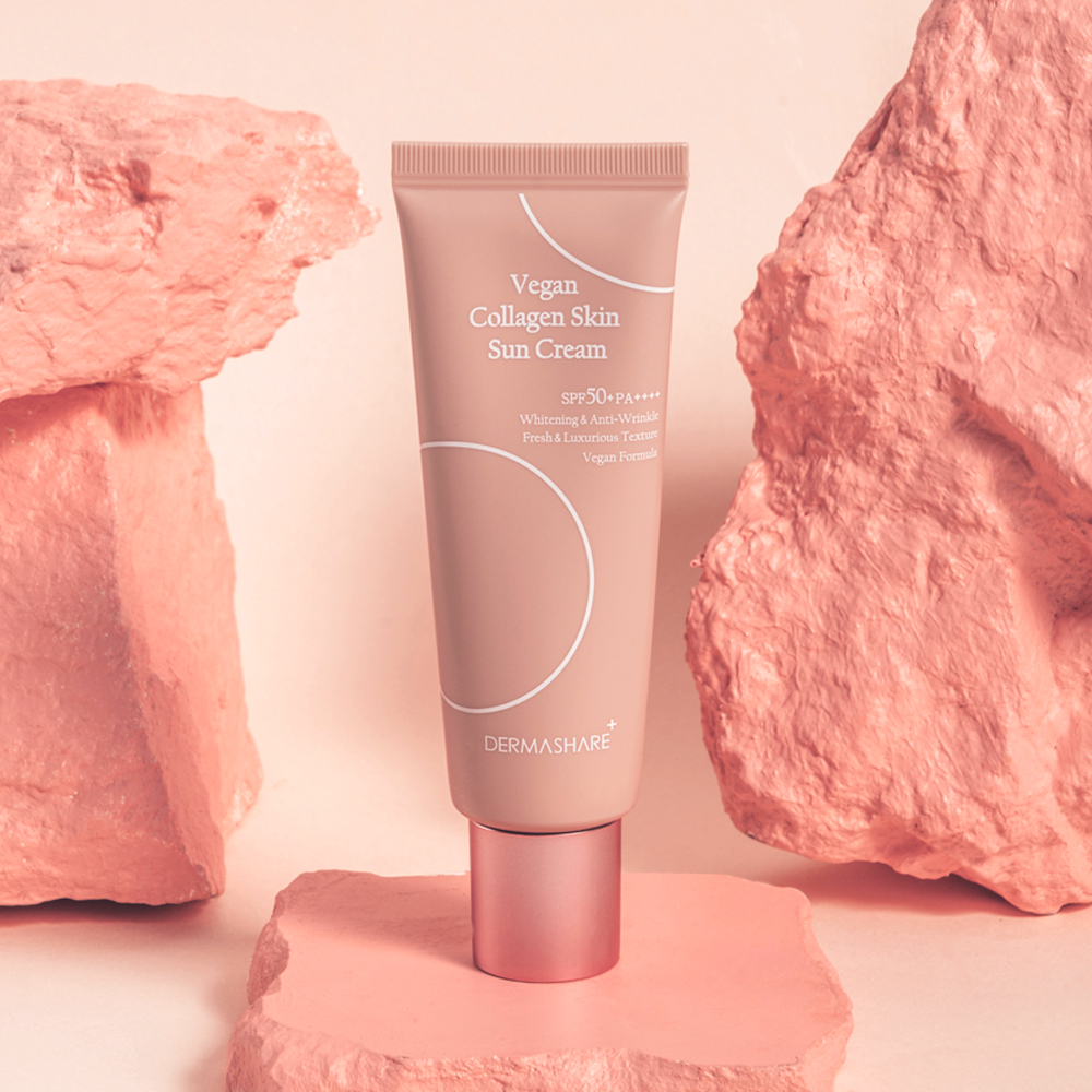 비건 콜라겐 썬블럭 빅 썬크림 워터프루프 자외선차단제 선크림 SPF50+PA++++ - 상세 이미지 3