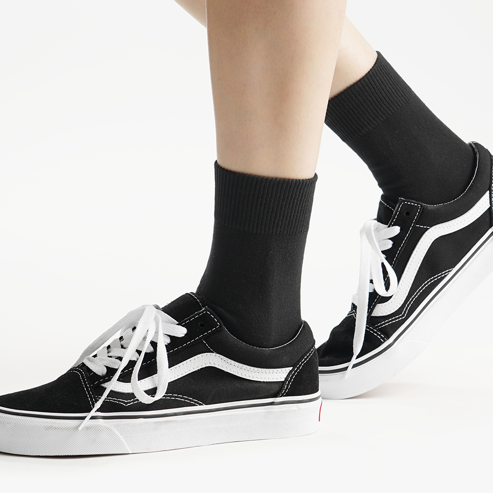 삭피엔스 여자 중목 컬러가 예쁜 베이직 무지 양말 8켤레 세트 N배송