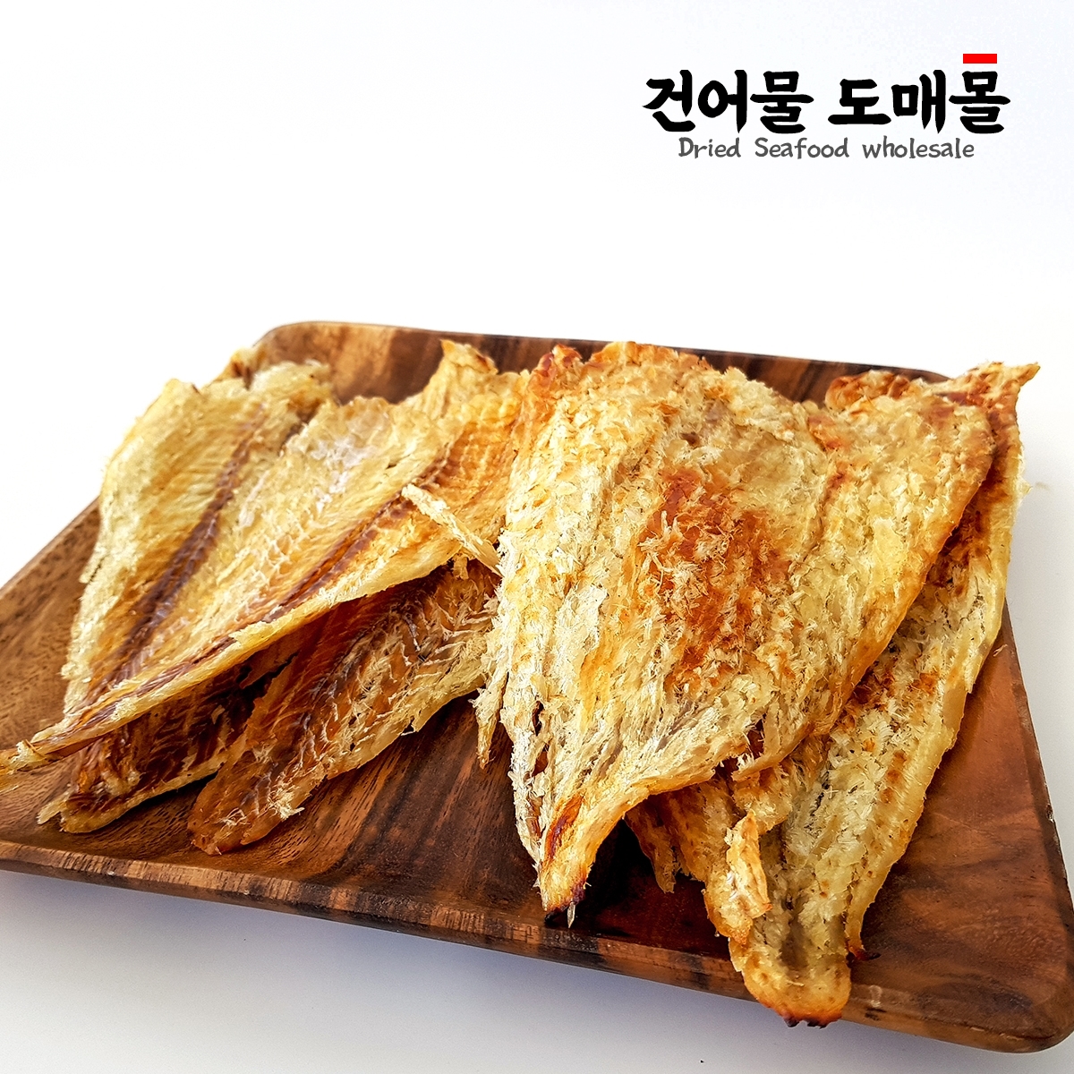 국내가공 구운명태포 300g 명태알포 대구포