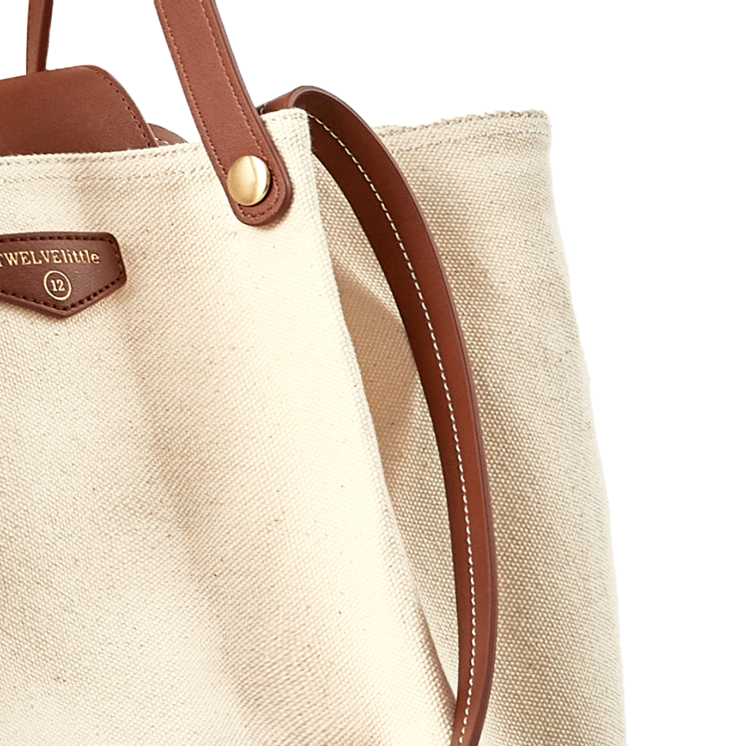 트웰브리틀 가벼운 캔버스 기저귀가방 숄더백 이너백 출산 임신 선물