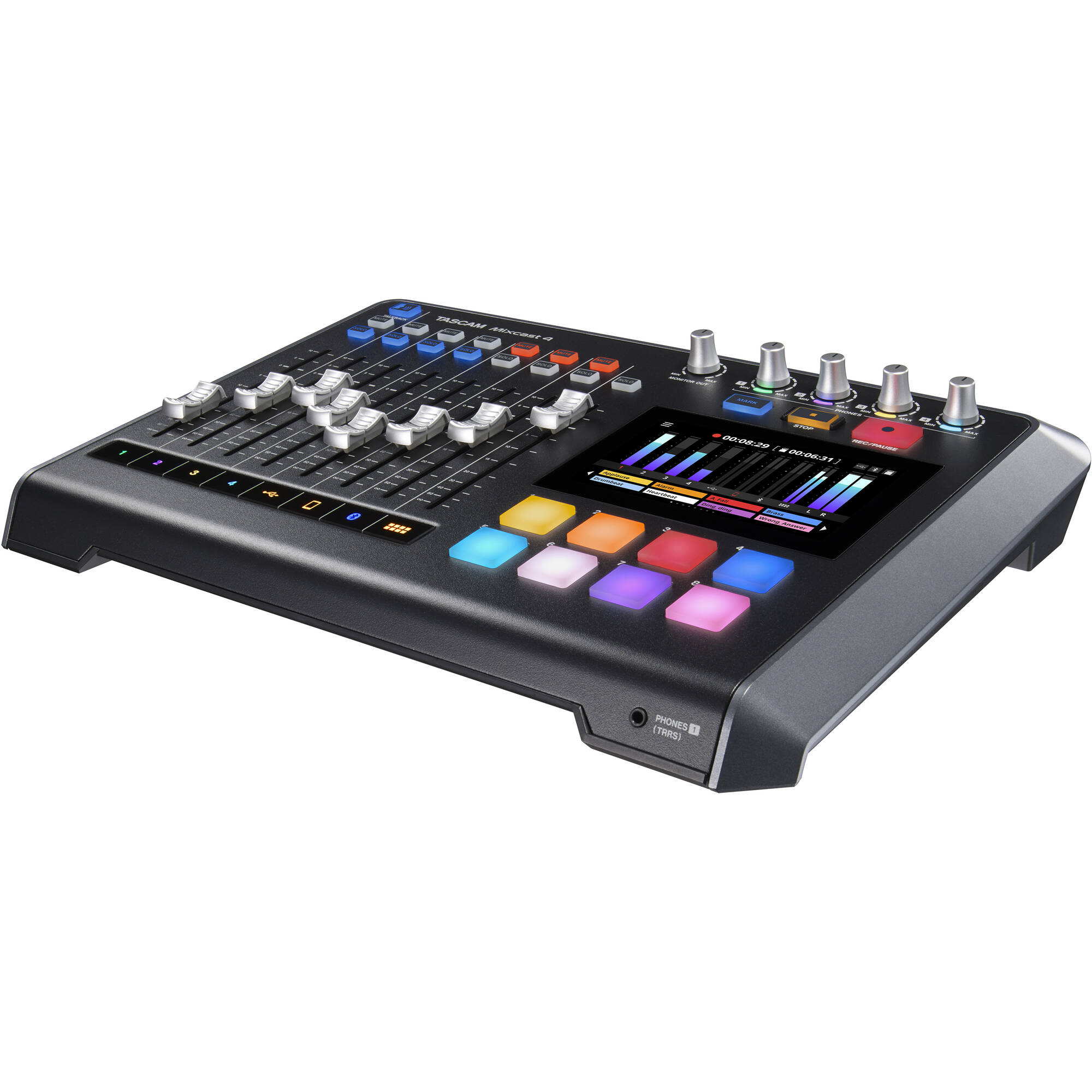 TASCAM Mixcast4 타스캠 믹스캐스트4 방송용 오디오 믹서 인터페이스 - 상세 이미지 4